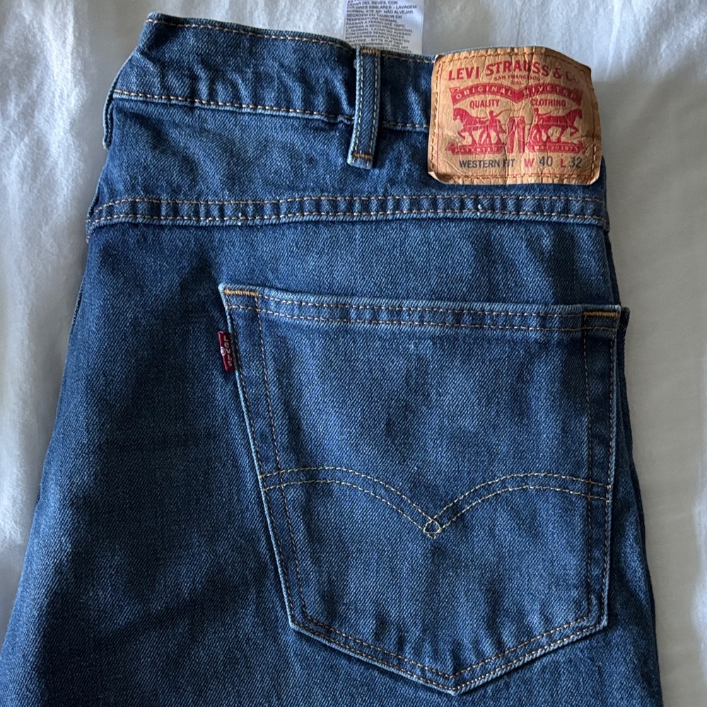 Levi's Men's Denim Western Cut Jeans